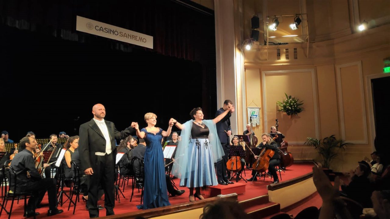 Il maltempo non ferma il concerto di San Romolo