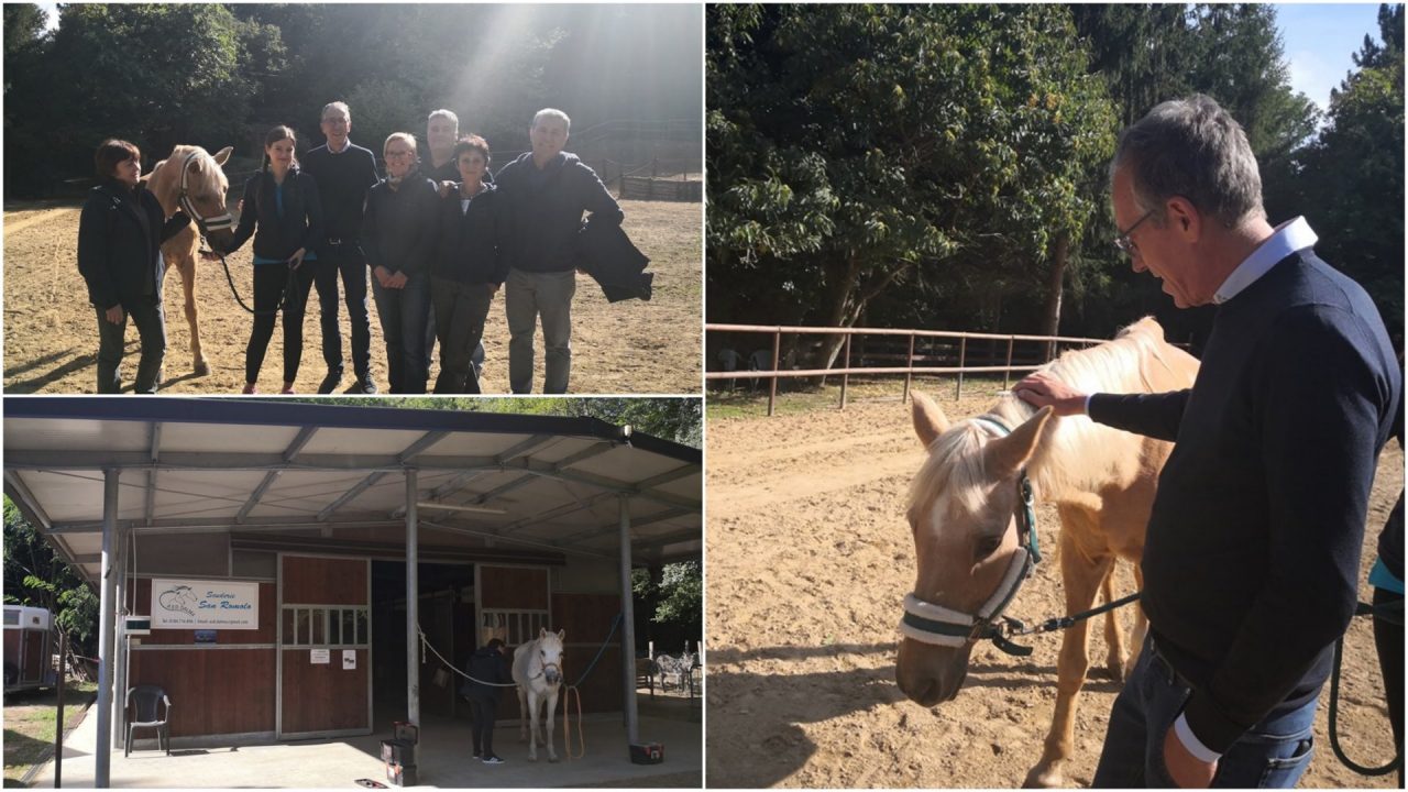 Sabato si inaugura il nuovo maneggio di San Romolo