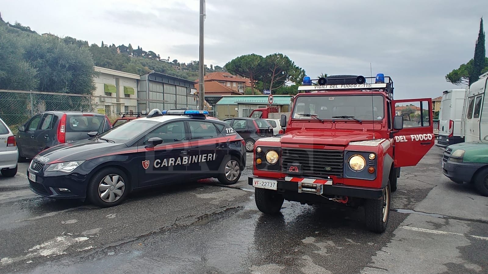 Carabinieri vigili del fuoco