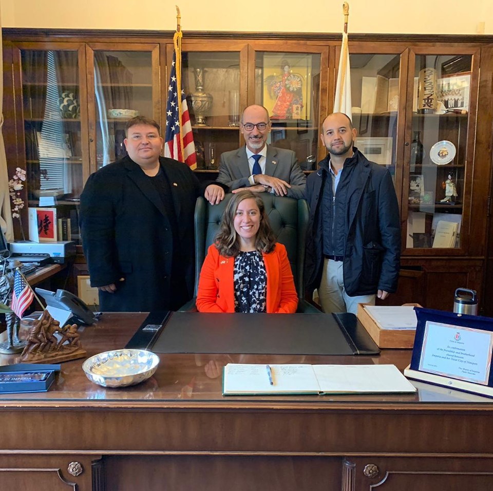 Il Comune di Imperia in trasferta a Newport ed è subito polemica