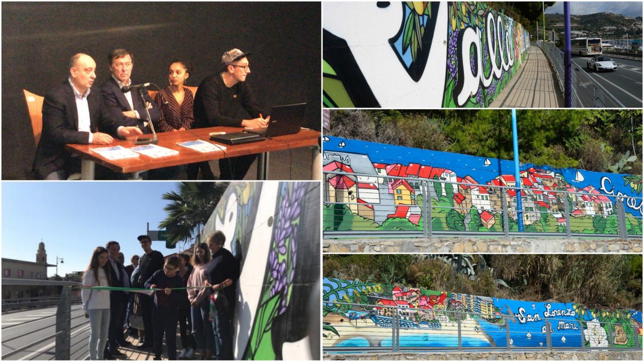 San Lorenzo inaugura il suo nuovo murales dedicato alla vallata FOTO
