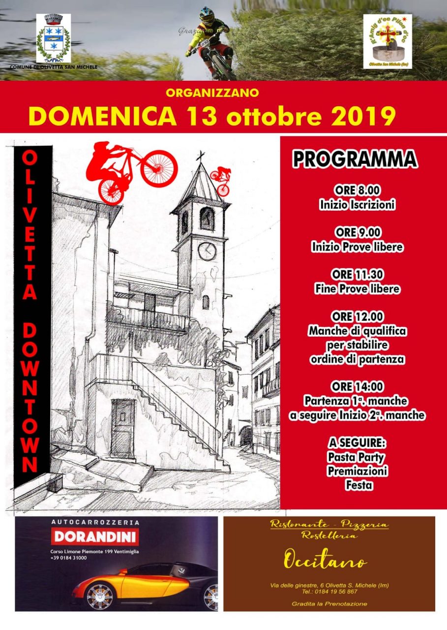 Domenica c’è la  Olivetta downtown per gli appassionati di bici