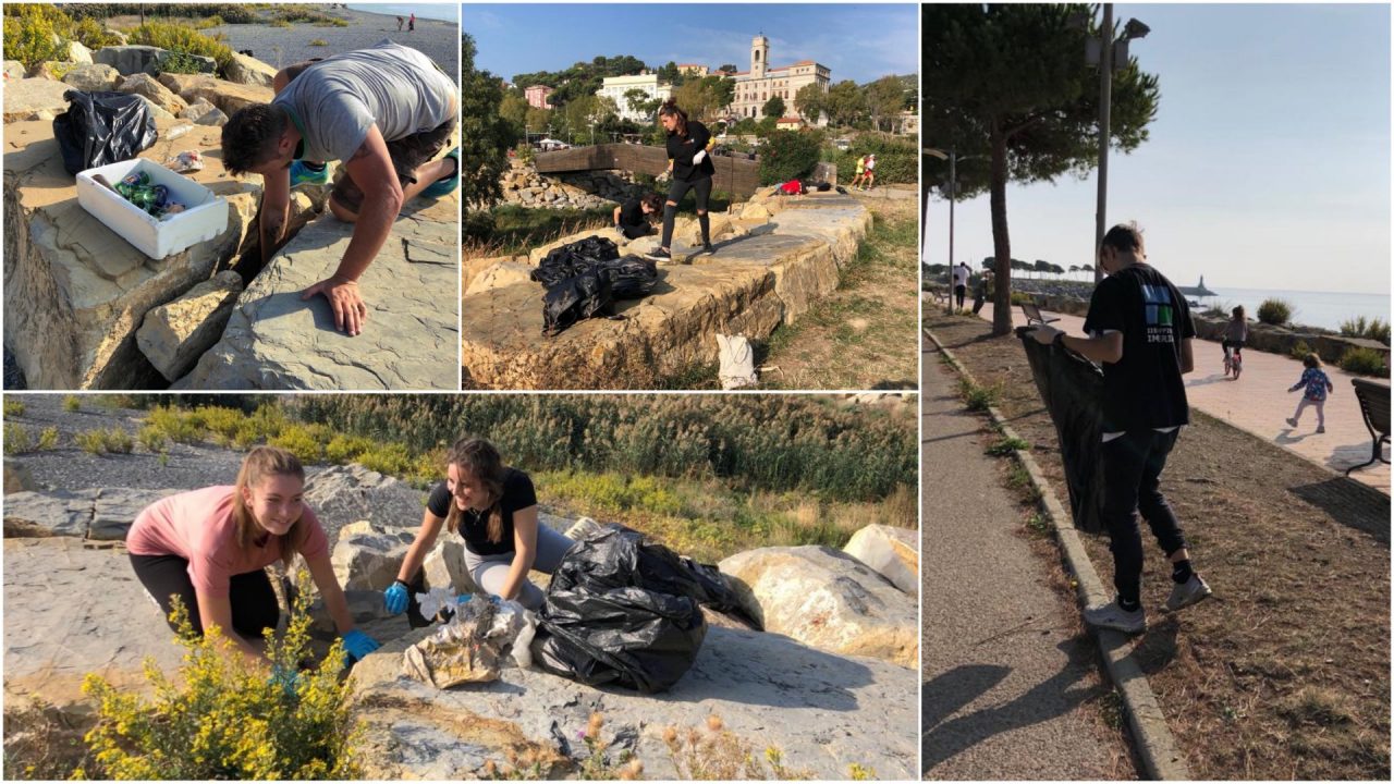 Oltre 100 volontari al lavoro per la pulizia del Parco Urbano. FOTO