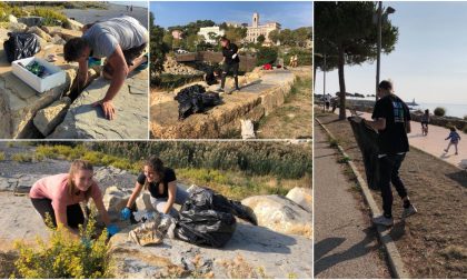 Oltre 100 volontari al lavoro per la pulizia del Parco Urbano. FOTO