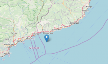 Lieve scossa di terremoto al largo di Bordighera