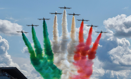 Le Frecce Tricolori tornano nel cielo di Imperia