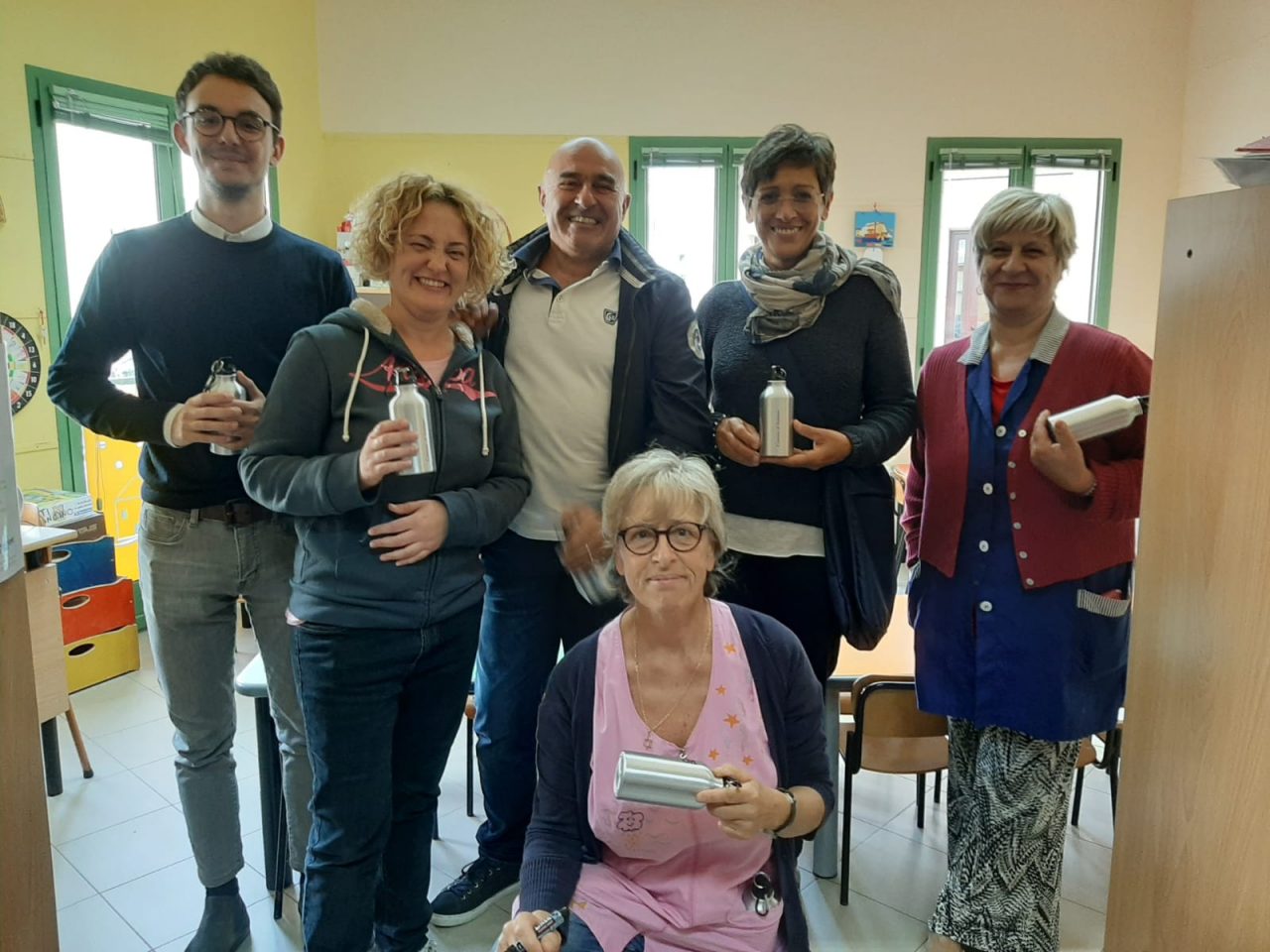 Soldano aderisce al plastic free: caraffe e borracce a scuola