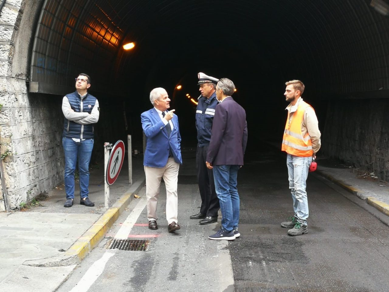 Lavori Galleria Gastaldi, da domani Via Cascione riapre al traffico veicolare