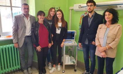 L'associazione Matteo Bolla dona una sonda al reparto di Pediatria