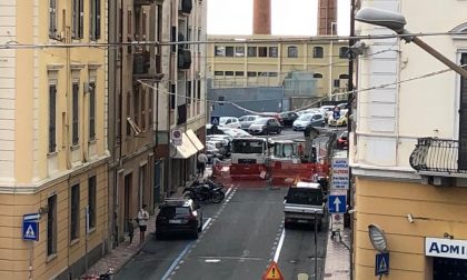 Imperia, traffico in tilt a Oneglia per lavori alla fognatura