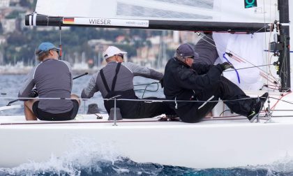 Diego Negri si aggiudica l'argento al Campionato Open J70