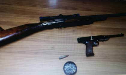 Badalucco, sequestrata carabina e munizioni non regolari