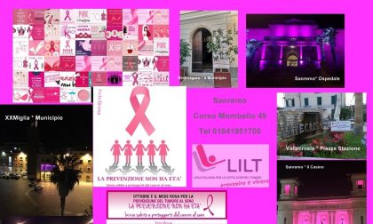 Mese della prevenzione, la LILT colora di rosa tutta la provincia