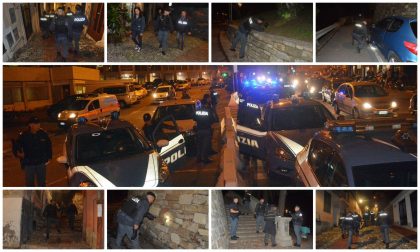 Sanremo: maxi operazione di controllo della Polizia nella Pigna