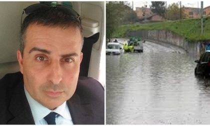 Maltempo - Il cordoglio dei tassisti per il collega Fabrizio Torre morto nell'Alessandrino