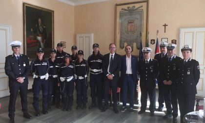 Sanremo, entrano in servizio gli 8 nuovi agenti della Polizia Municipale