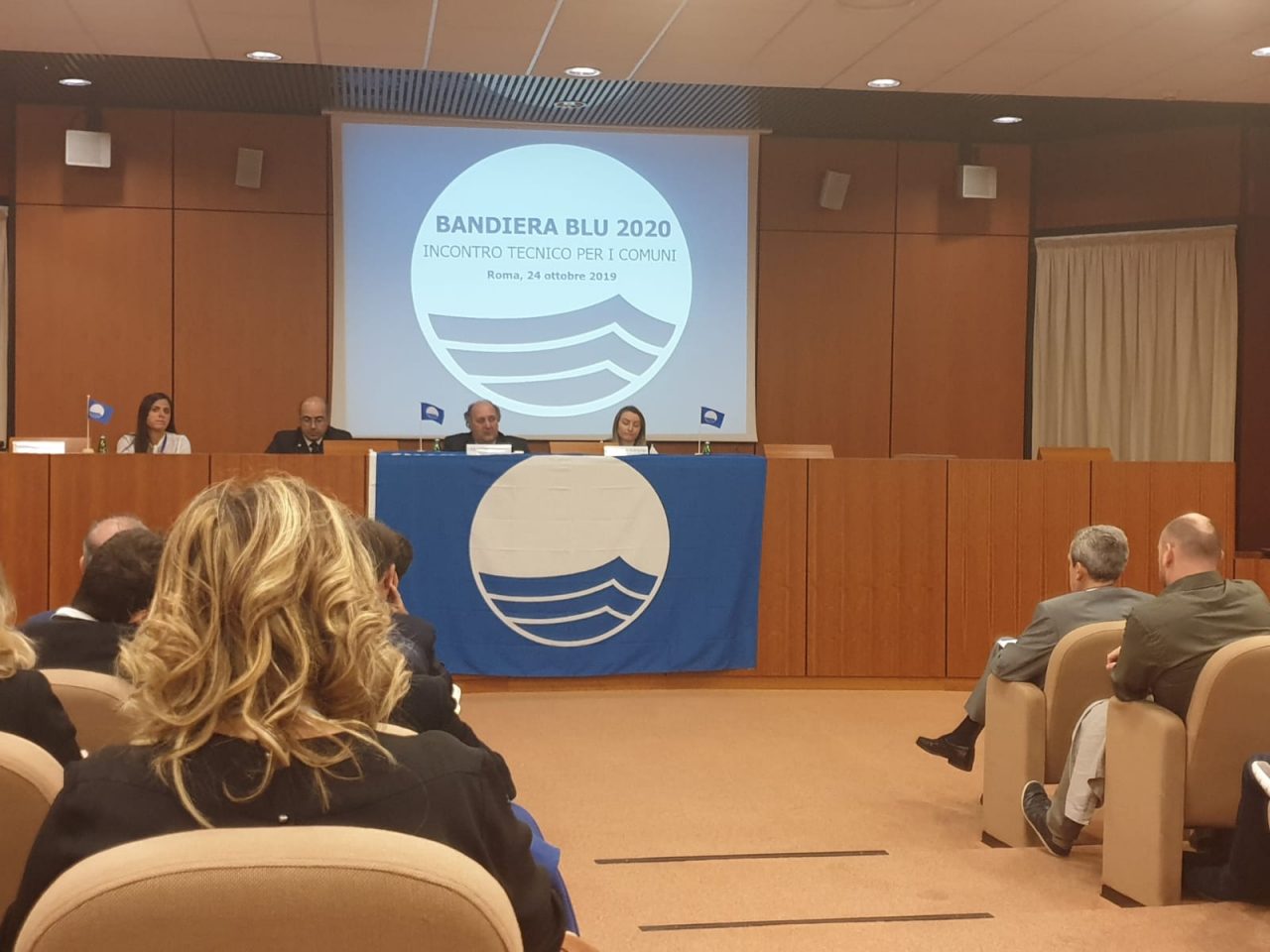 Consigliere sanremese Marcucci a Roma per assemblea Bandiere Blu