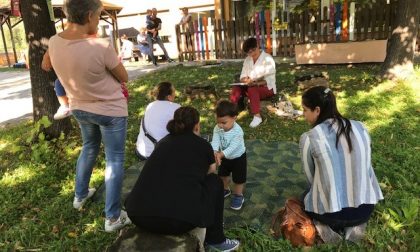 A Roverino i bimbi del "Girasole" festeggiano i nonni