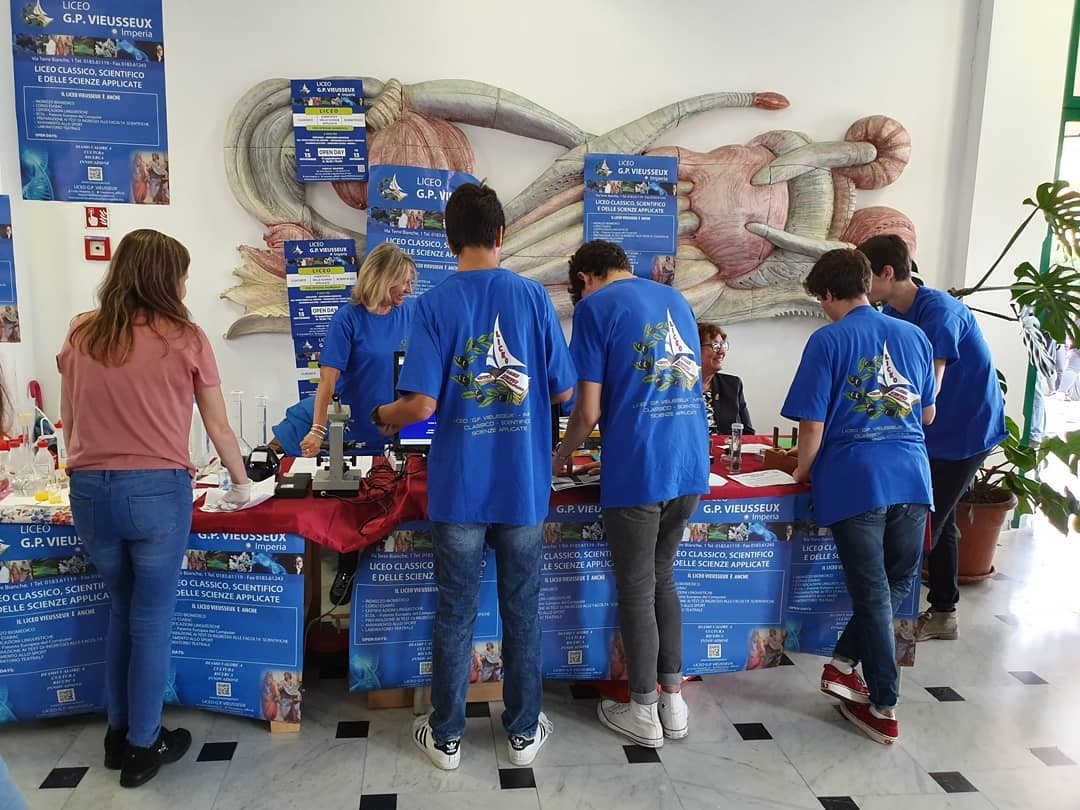 Imperia, porte aperte al Liceo Vieusseux per i nuovi corsi