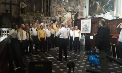 Il Coro Mongioje festeggia il compleanno di Imperia