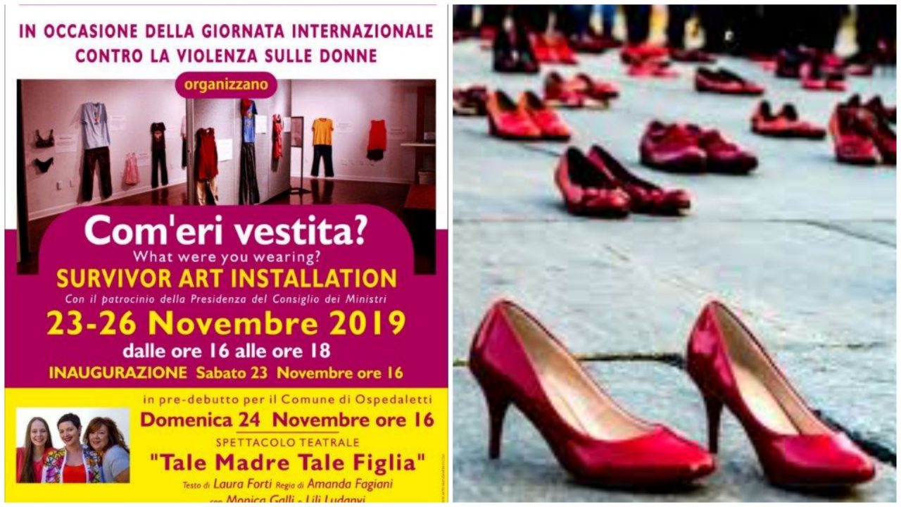 Per la giornata contro la violenza sulle donne il comune di Ospedaletti organizza la mostra “Com’eri vestita?”