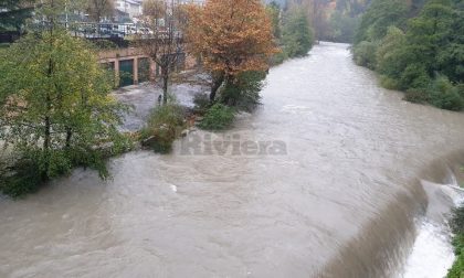 Tracima la diga di Breil: si teme ondata di piena del Roya. Foto