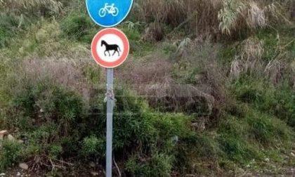 Camporosso: pista ciclabile vietata ai cavalli