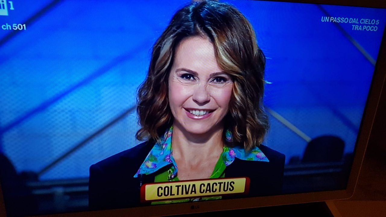 Annarita e i suoi cactus tra gli ignoti di Amadeus