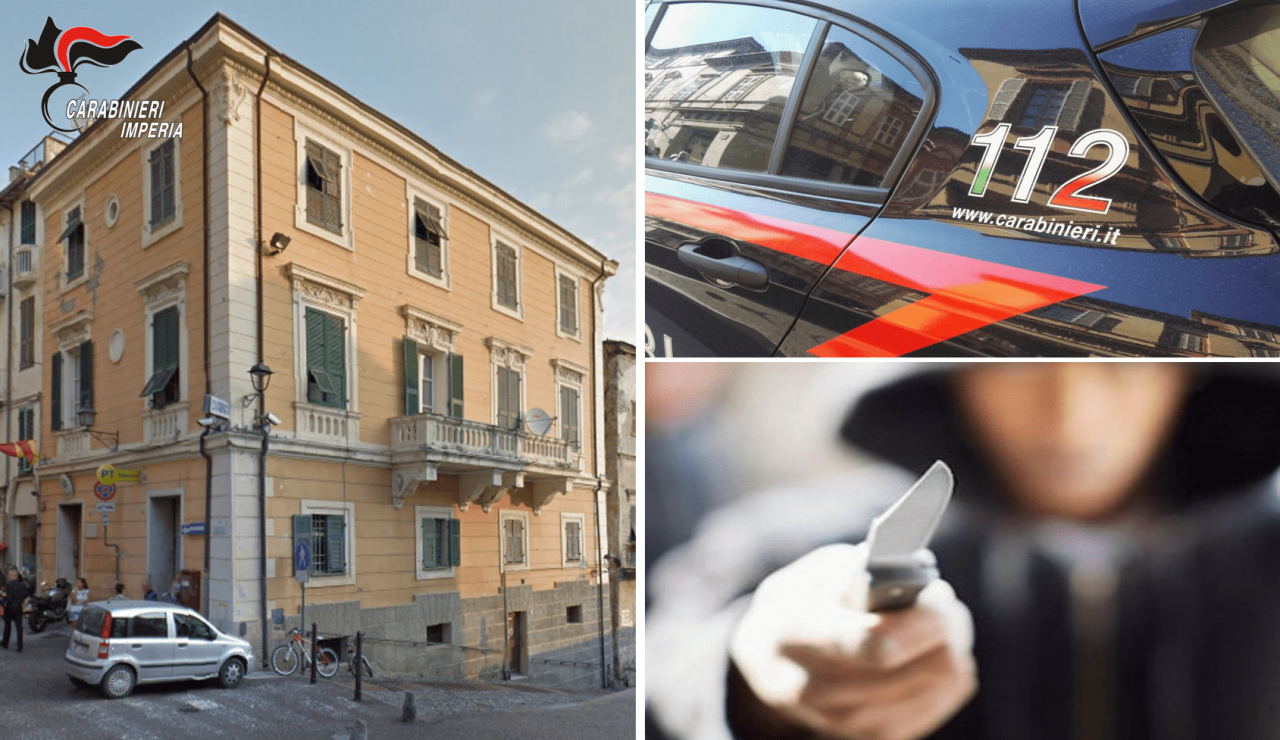 Rapina un 21enne minacciandolo con un coltello, fermato dai Carabinieri