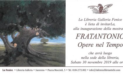 Mostra di pittura di Salvatore Frantantonio a Sanremo