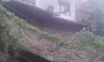 Crolla terrapieno: inagibile villetta a Ventimiglia, uno sfollato
