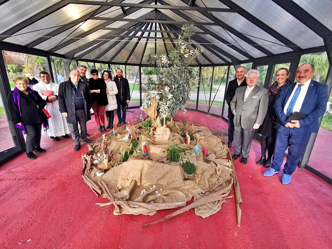 Ulivo, rosmarino e alloro: ecco il presepe povero ligure. Video e Foto