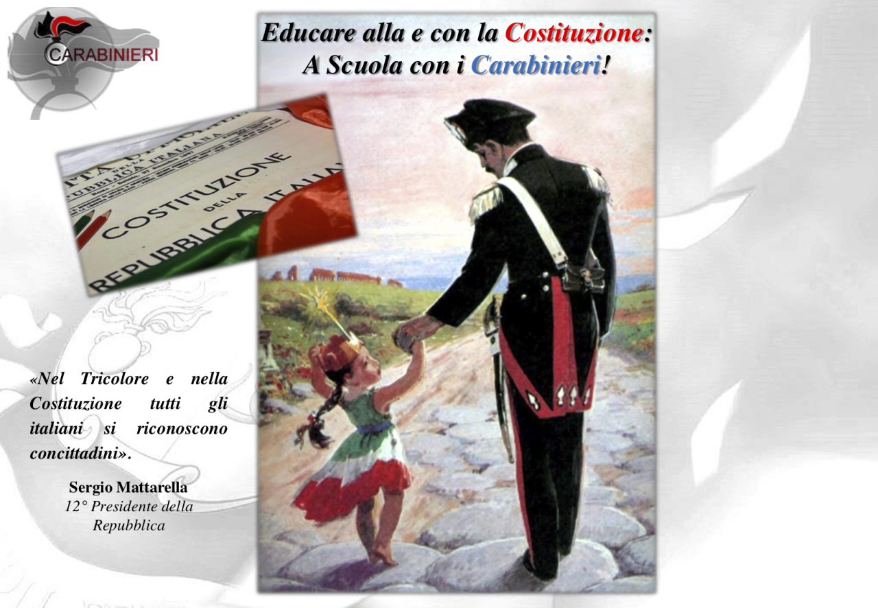 I Carabinieri di Sanremo incontrano i ragazzi degli istituti primari e secondari