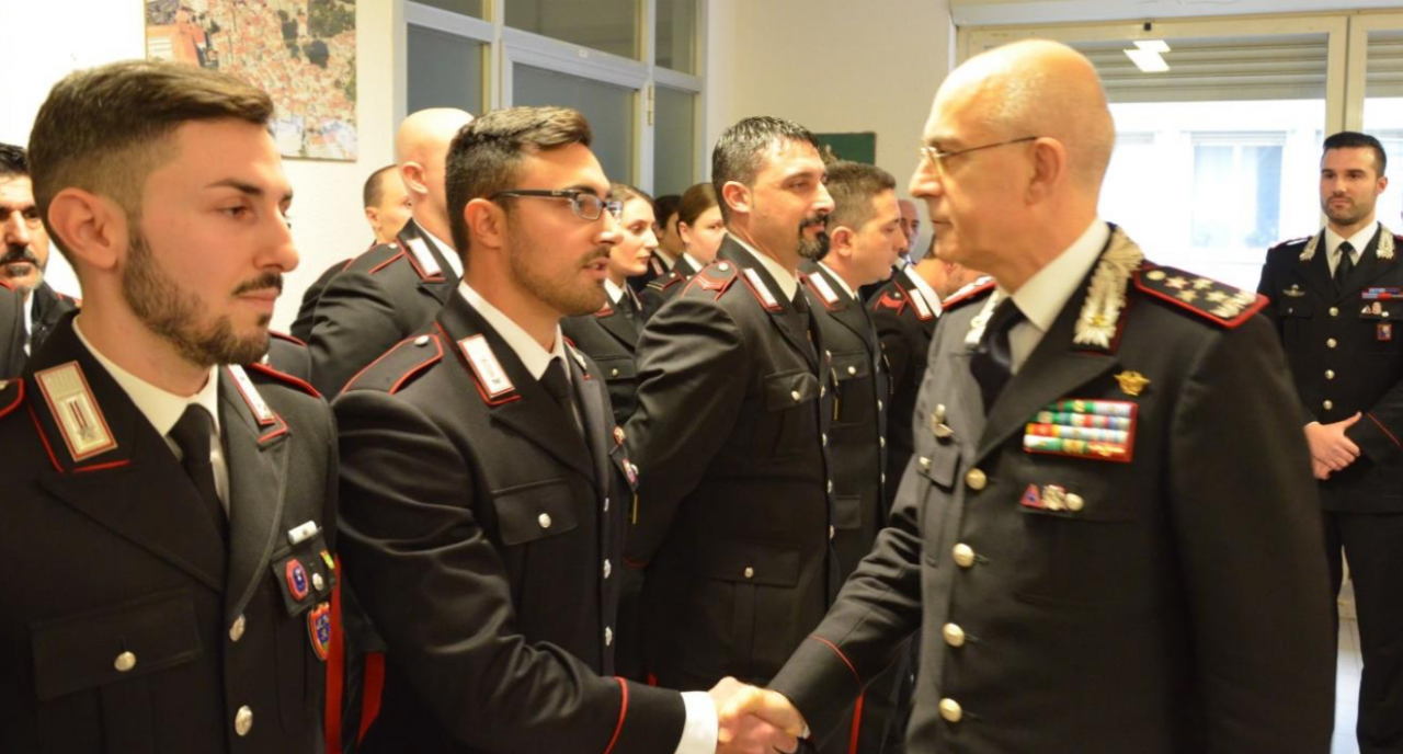 Il comandante generale dell’Arma dei Carabinieri in visita a Sanremo