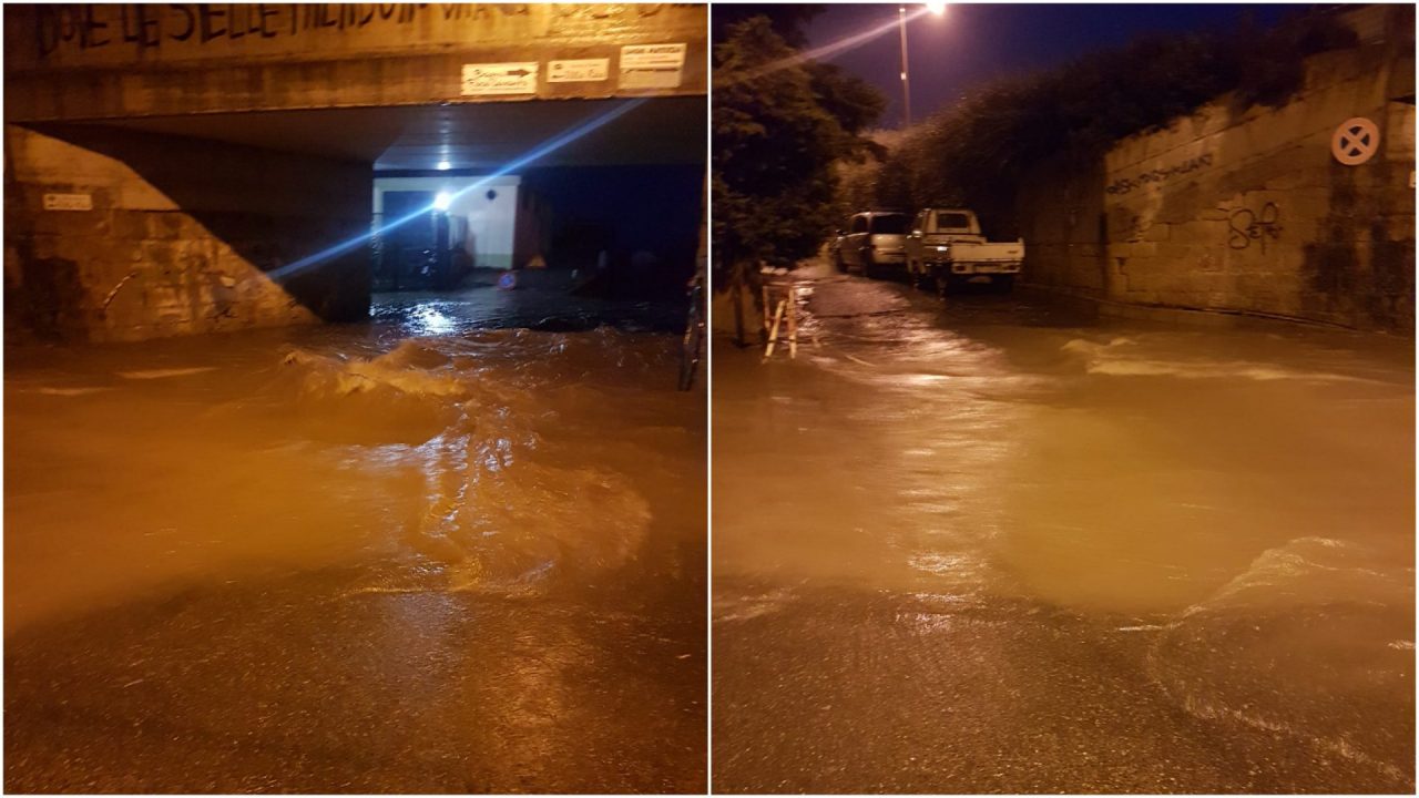 Chiusa la strada San Rocco per allagamento