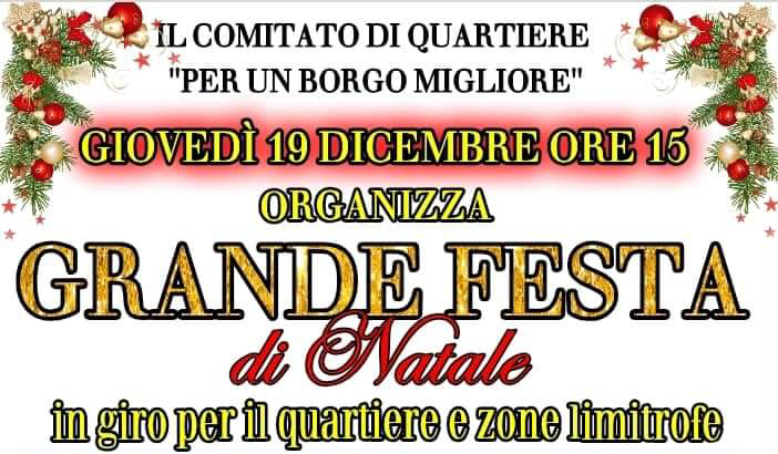 La Grande Festa di Natale arriva al Borgo