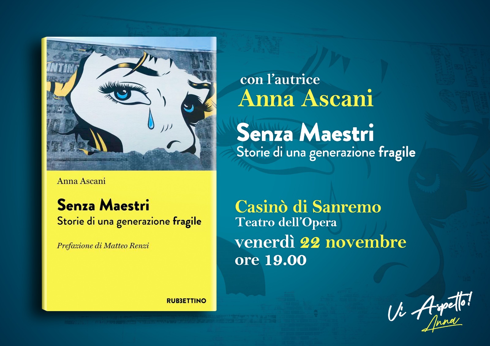 anna ascani 22 novembre 2019 a sanremo