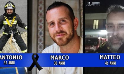 Vigili del fuoco morti nell'Alessandrino: il cordoglio della Liguria