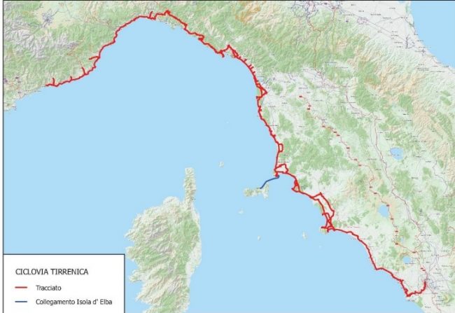 Da lunedì tre nuovi cantieri accessori alla Ciclovia tirrenica