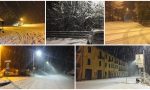 Fitta nevicata sul Col di Nava