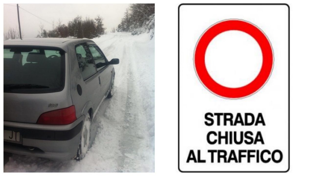 La provincia chiude alcuni tratti stradali per l’inverno, l’elenco