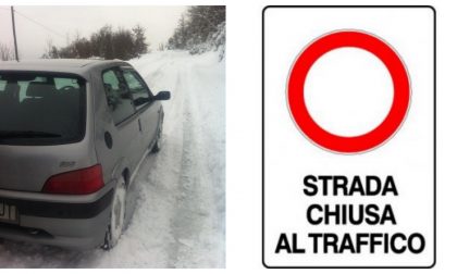 La provincia chiude alcuni tratti stradali per l'inverno, l'elenco