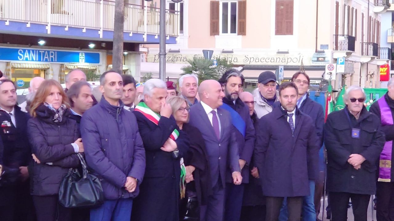 Piana a Sanremo per ricordare la strage di Nassiriya