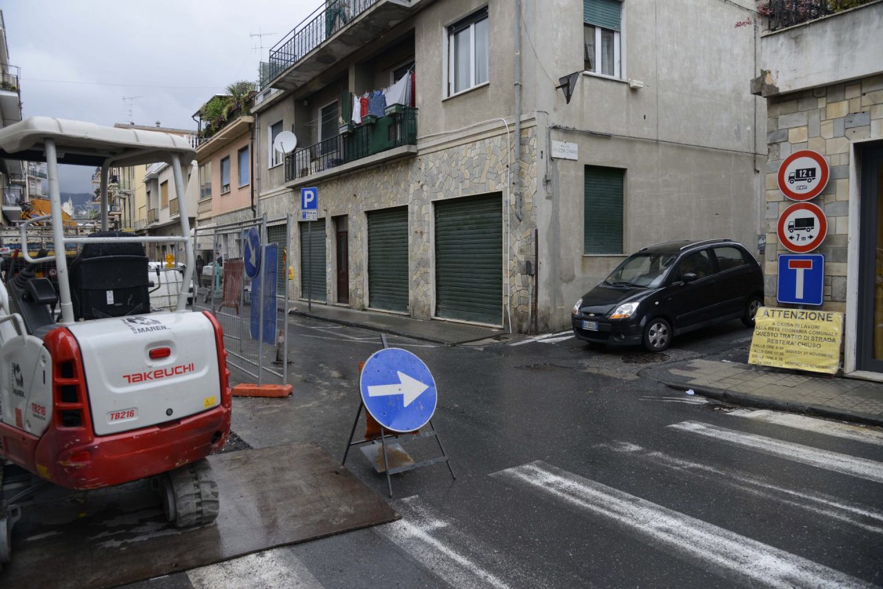 Lavori in via XXV Aprile, tutte le modifiche alla viabilità da domani