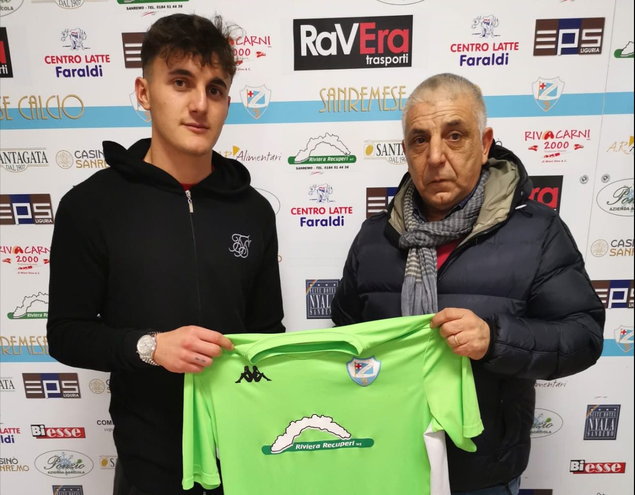 Il nuovo portiere della Sanremese