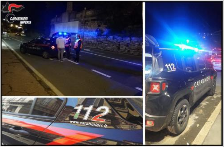 Servizio di controllo dei carabinieri nel weekend: i risultati