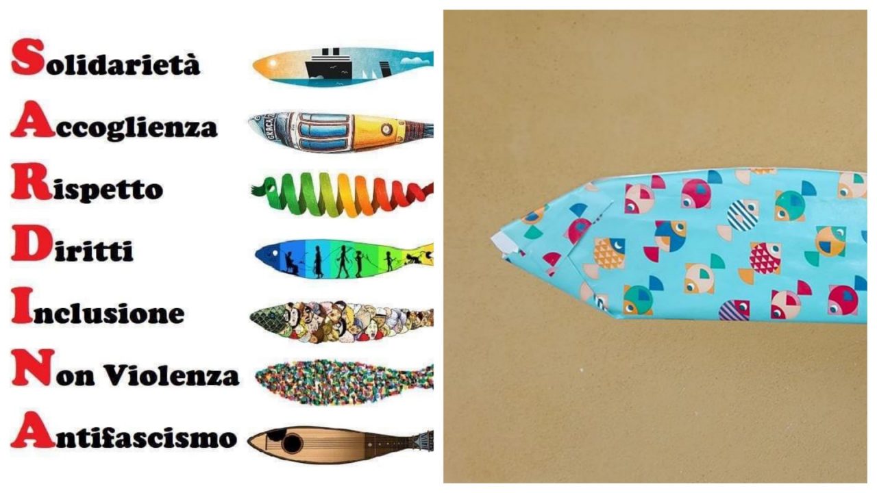 Le Sardine Ponentine scendono in piazza