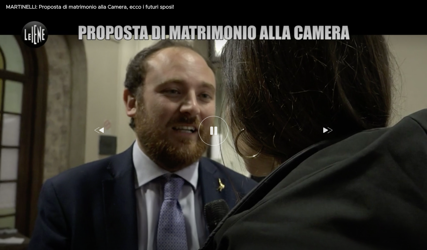 Flavio Di Muro proposta matrimonio Le Iene