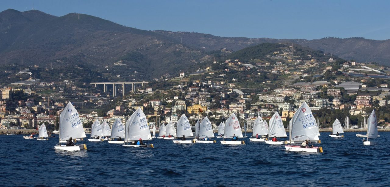 la Classe Optmist torna in riviera