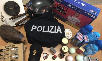 Ruba televisore in un centro commerciale, fermato da poliziotta fuori servizio